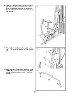 Предварительный просмотр 16 страницы Weider Pro 9545 Manual