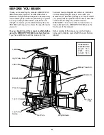 Preview for 4 page of Weider Pro 9640 User Manual