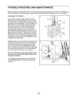 Предварительный просмотр 23 страницы Weider Pro 9725 Manual