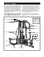 Preview for 3 page of Weider Pro 9835 User Manual