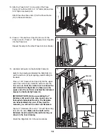 Предварительный просмотр 10 страницы Weider Pro 9835 User Manual