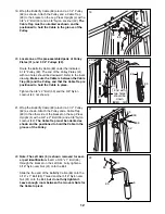 Preview for 12 page of Weider Pro 9835 User Manual