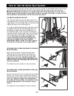 Preview for 23 page of Weider Pro 9835 User Manual