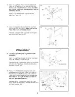 Предварительный просмотр 9 страницы Weider PRO 9925 User Manual