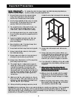 Preview for 3 page of Weider PRO OLC User Manual