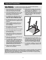 Preview for 3 page of Weider Pro Pc3 User Manual