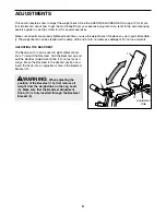 Preview for 9 page of Weider Pro XT 10 User Manual