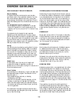 Preview for 10 page of Weider Pro XT 10 User Manual