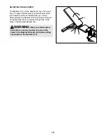 Preview for 10 page of Weider Pro Xt15 User Manual