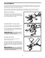 Предварительный просмотр 9 страницы Weider Pro XT20 WEBE09101 User Manual