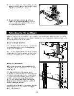 Preview for 12 page of Weider Pro Xt55 User Manual