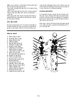 Preview for 15 page of Weider Pro Xt55 User Manual