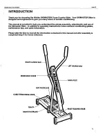 Preview for 5 page of Weider Ski Master Xc2 Manual