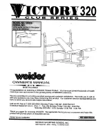 Weider VB320 Manual предпросмотр