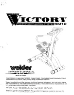 Weider Victory SM12 Owner'S Manual preview