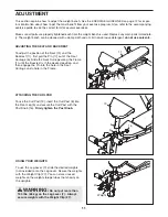 Preview for 11 page of Weider WEBE1057.0 User Manual