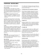 Preview for 12 page of Weider WEBE1057.0 User Manual