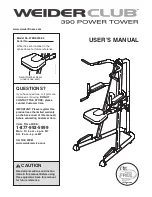 Weider WEBE2998.0 Manual preview