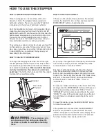 Preview for 7 page of Weider WEST20020 User Manual