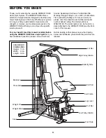 Preview for 4 page of Weider WESY01190 User Manual