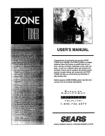 Предварительный просмотр 1 страницы Weider ZONE TONER User Manual