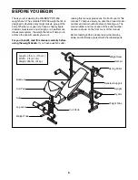 Preview for 5 page of WeiderPro 256 29829.1 User Manual