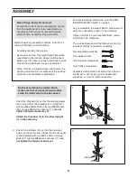 Preview for 6 page of WeiderPro 256 831.15791.2 User Manual