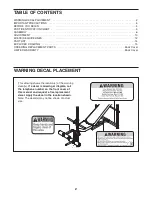 Preview for 2 page of WeiderPro 290 W 831.15891.0 User Manual