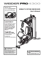 WeiderPro 30963.0 User Manual preview