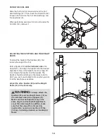 Preview for 14 page of WeiderPro 390 L 831.15928.1 User Manual