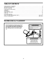 Preview for 2 page of WeiderPro 450 L User Manual