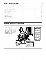 Preview for 2 page of WeiderPro 831.14923.1 User Manual