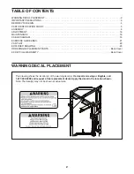 Preview for 2 page of WeiderPro 831.14933.0 Userxs Manual