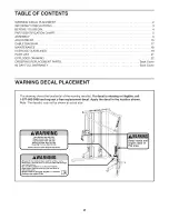 Preview for 2 page of WeiderPro 831.14934.0 User Manual