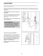 Preview for 15 page of WeiderPro 831.14934.0 User Manual