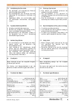 Preview for 5 page of Weidmuller CA 100/2.5 Operating Manual