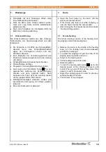 Preview for 12 page of Weidmuller CA 100/2.5 Operating Manual