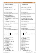 Preview for 26 page of Weidmuller CA 100/2.5 Operating Manual