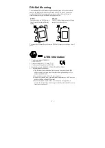 Предварительный просмотр 7 страницы Weidmuller IE-SW-BL05 Series Hardware Installation Manual