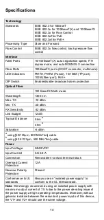 Предварительный просмотр 14 страницы Weidmuller IE-SW-BL06-1TX-4PoE-1SC Hardware Installation Manual