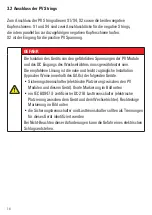 Preview for 14 page of Weidmuller Transclinic 14i+ User Manual