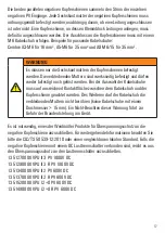 Preview for 17 page of Weidmuller Transclinic 14i+ User Manual