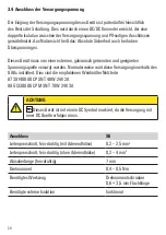 Preview for 20 page of Weidmuller Transclinic 14i+ User Manual