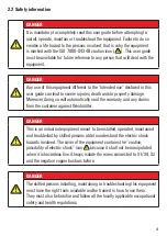 Preview for 41 page of Weidmuller Transclinic 14i+ User Manual