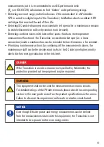 Preview for 43 page of Weidmuller Transclinic 14i+ User Manual