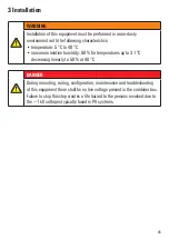 Preview for 45 page of Weidmuller Transclinic 14i+ User Manual