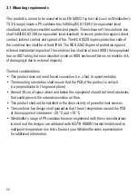 Preview for 46 page of Weidmuller Transclinic 14i+ User Manual