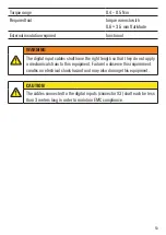 Preview for 53 page of Weidmuller Transclinic 14i+ User Manual