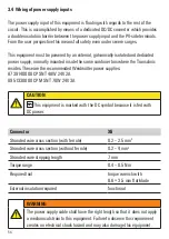 Preview for 54 page of Weidmuller Transclinic 14i+ User Manual