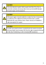 Preview for 55 page of Weidmuller Transclinic 14i+ User Manual